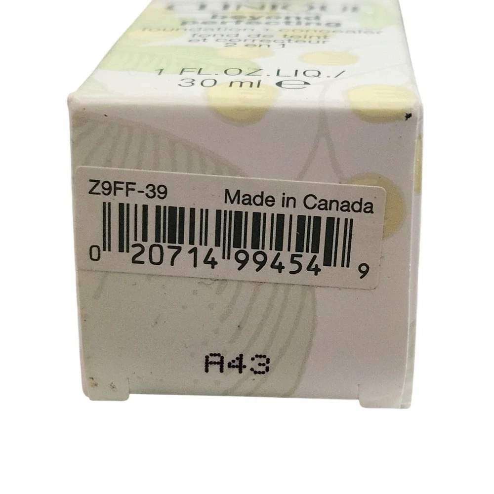 Clinique Beyond Perfecting‎ Foundation + Concealer CN 0.5 Shell (VF) 1 fl oz